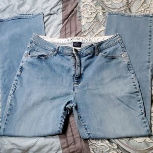 Size 12 Lands' End Boot Cut Jeans